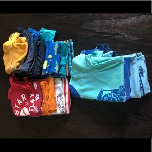 Boys pajama short sets lot of 9